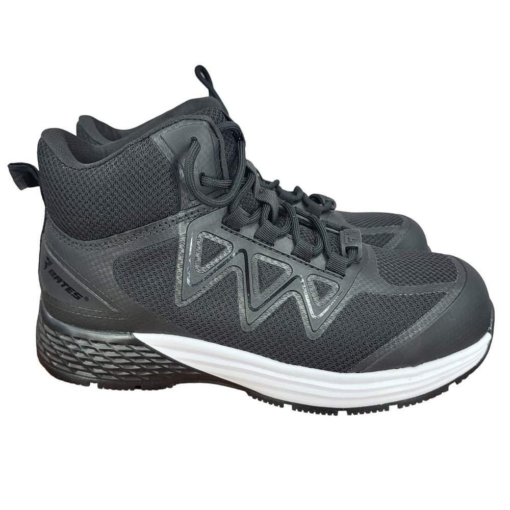 Bates Tactical Boots Womens 7 Black Rush Mid Work Composite Toe Slip Resistant